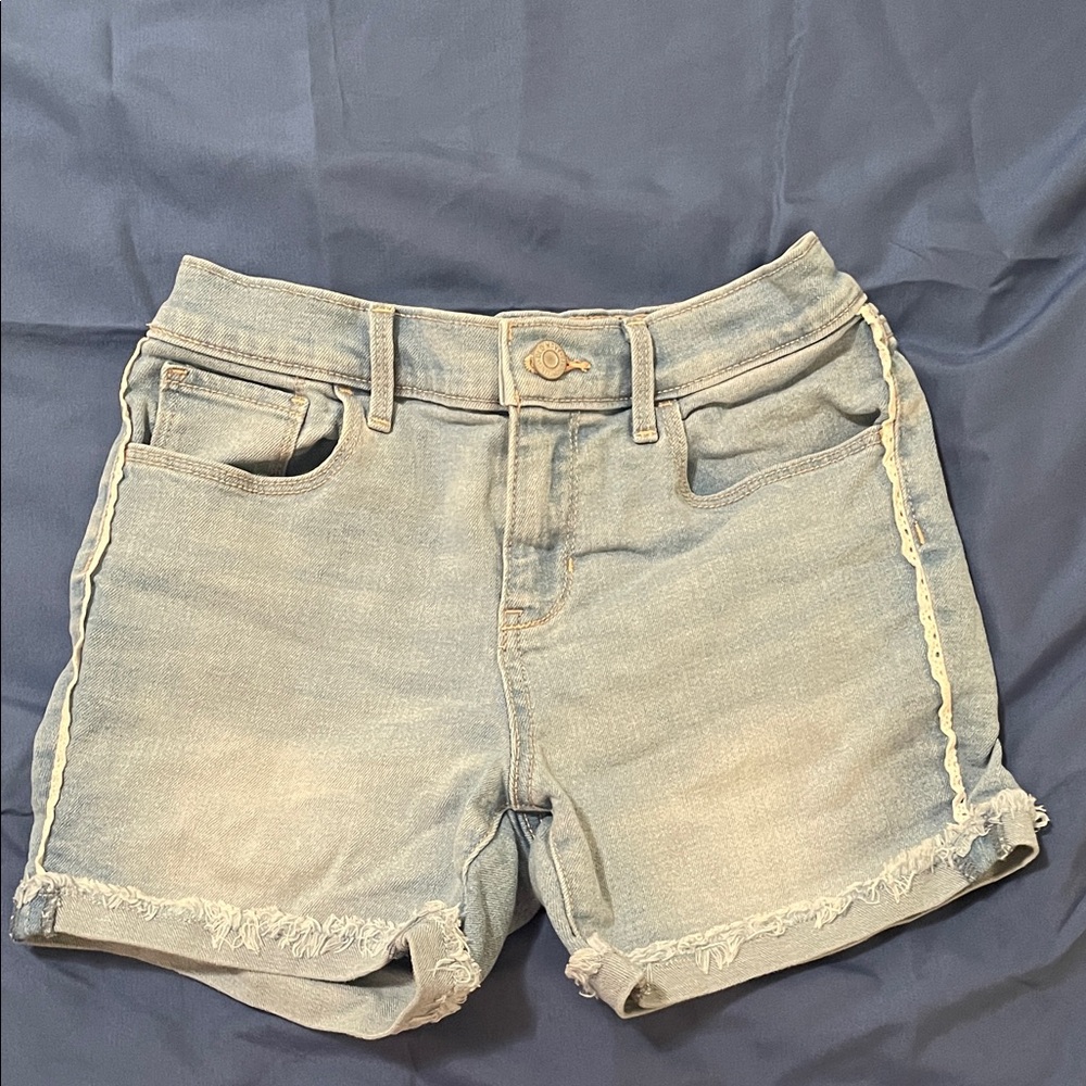 Old Navy Light Blue Kids Denim Shorts